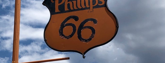 Phillips 66 Station - 1st In TX is one of Route 66.
