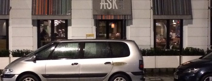 ASK Italian is one of London Restaurants.