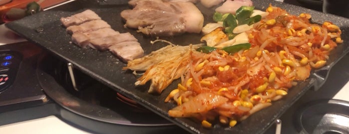 Palsaik Korean BBQ at Scott Garden is one of Korean BBQ Klang Valley.