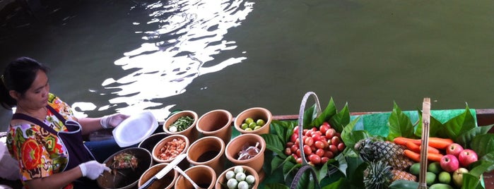 Taling Chan Floating Market is one of 48 Hours in Bangkok.