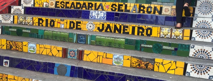 Escadaria de Selarón is one of Rio 2015.