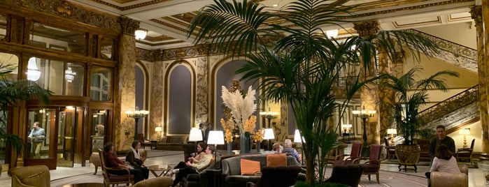 Fairmont Hotel Lobby is one of Favorite Places.