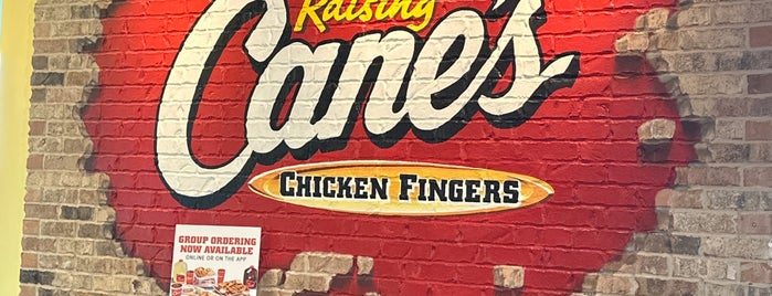 Raising Cane's Chicken Fingers is one of Favorites.