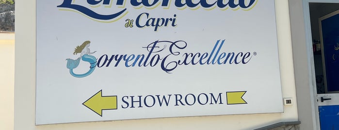 Limoncello di Capri Sorrento Excellence Showroom is one of IT 2018.