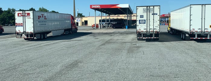 All State Truck Plaza is one of gas stations and parking.