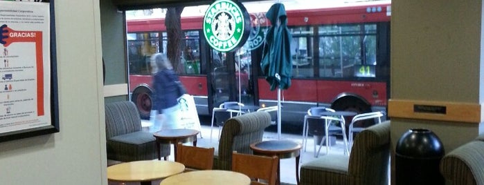 Starbucks Coffee is one of Lugares favoritos de Sergio.