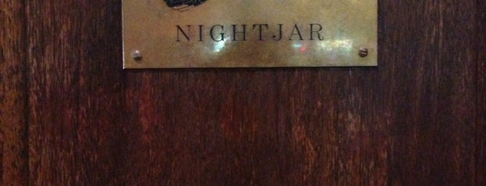 The Nightjar is one of I want to drink here.
