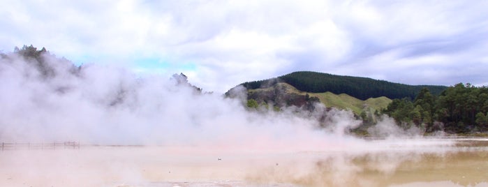 Wai-o-tapu Thermal Wonderland is one of new zeland.