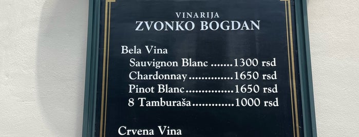 Vinarija Zvonko Bogdan Shop is one of Subotica.