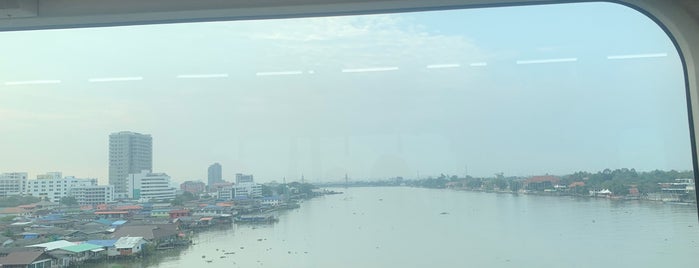 Phra Nang Klao Bridge is one of สะพาน (Bridge).