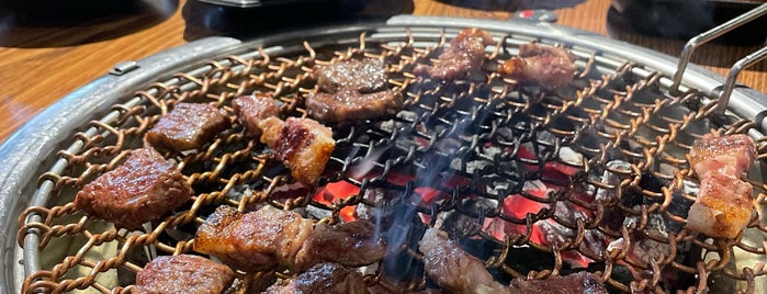 Hanam Korean BBQ House is one of MI : понравившиеся места.