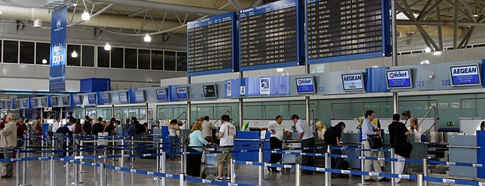 Афинский международный аэропорт Элефтериос Венизелос (ATH) is one of Attica.