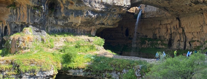 Balaa Gorge Waterfall is one of Beirut Anja.