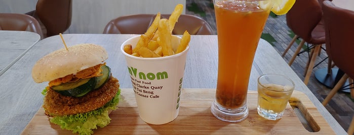 nomVnom is one of The 15 Best Places for Vegan Food in Singapore.