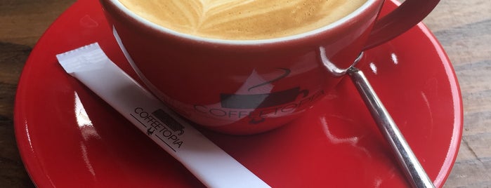 Coffeetopia is one of Locais curtidos por Murat.