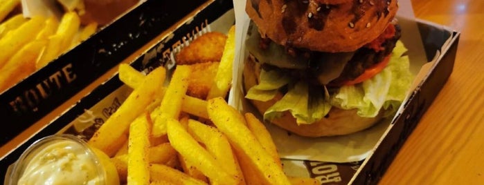 Route Burger House Karaköy is one of Gulsin’s Liked Places.