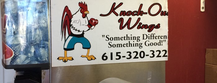 Knockout Wings is one of Eat here soon.