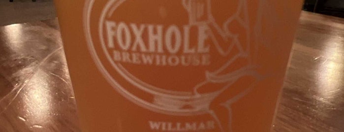 Foxhole Brewhouse is one of Minnesota Brews.