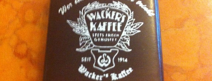 Wacker's Cafe is one of Frankfurt.