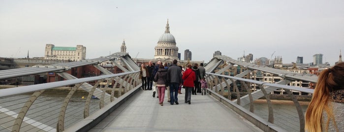 Millennium Bridge is one of Things to see and do: London.