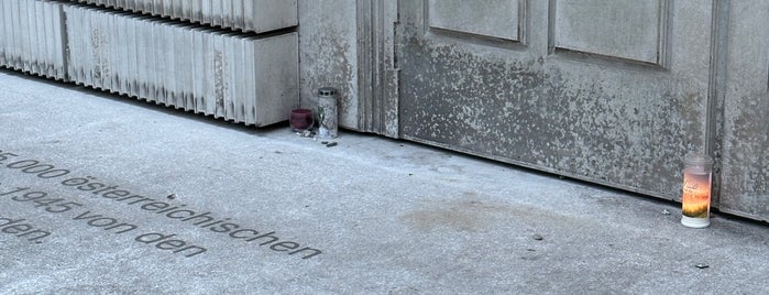 Mahnmal für die österreichischen jüdischen Opfer der Schoah | Holocaust Memorial is one of VIENNA.