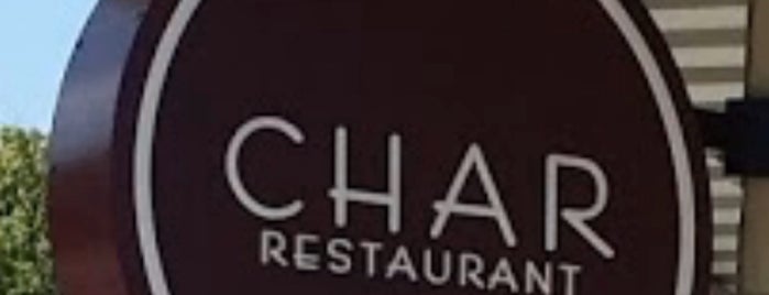 CHAR Restaurant is one of Orte, die Nash gefallen.