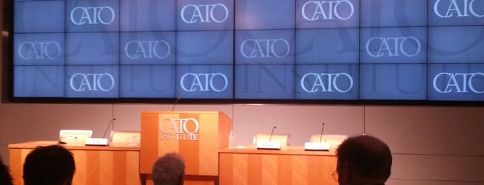 The Cato Institute is one of DC's favorites.