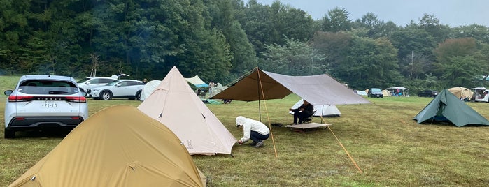 やすらぎの森オートキャンプ場 is one of キャンプ△.