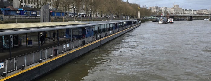 Westminster Millennium Pier is one of London.