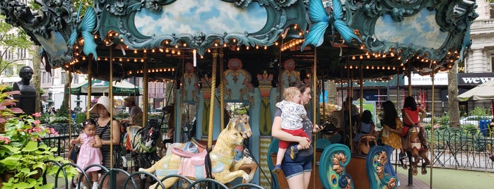 Le Carrousel in Bryant Park is one of New York.