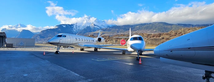 Aéroport de Sion (SIR) is one of Spottersplaatsen.