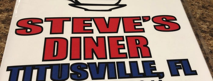 Steve's Diner is one of The 11 Best Places That Are Good for a Quick Meal in Titusville.