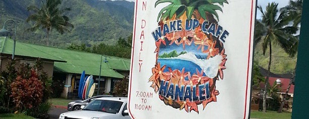 Hanalei Wake-Up Cafe is one of Kauai.