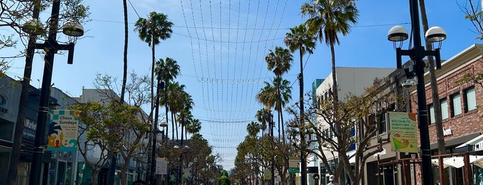Downtown Santa Monica is one of LA.