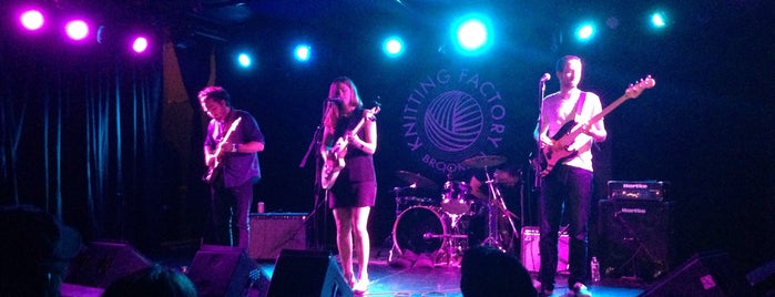 Knitting Factory is one of Rock Out With Emerging Talent.