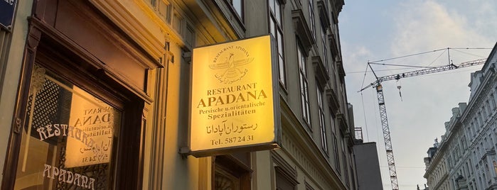 Restaurant Apadana is one of Vienna Eat & Drink.