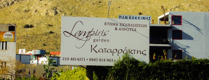 Lampiris Garden is one of passing by places.