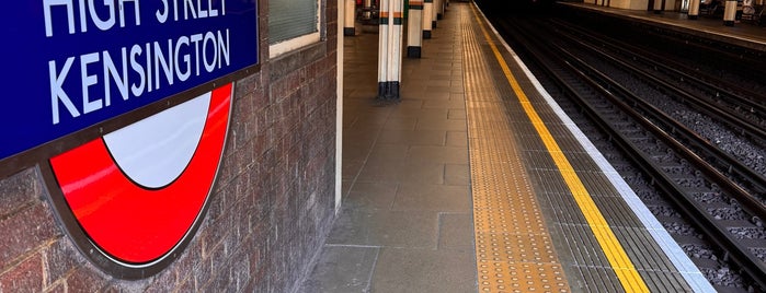High Street Kensington London Underground Station is one of WTM2017.