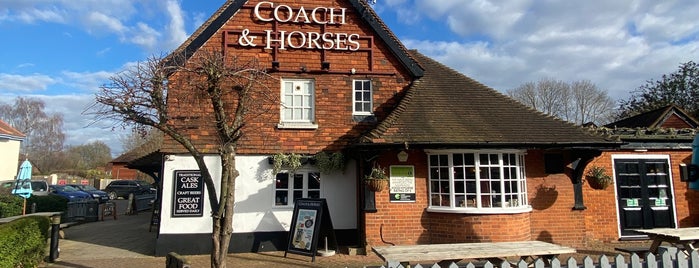 Coach and Horses is one of meeting places for pleasurable business.