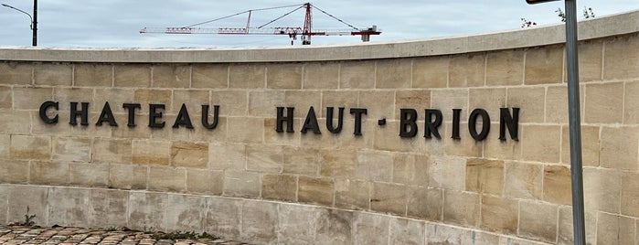 Château Haut-Brion is one of Bergerac + Bordeaux.