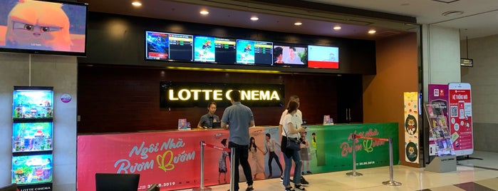 Lotte Cinema is one of fav spot.