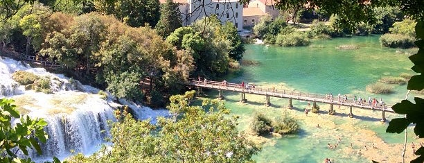 Parque nacional Krka is one of Expédition croate.
