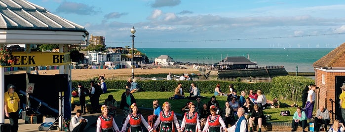 The Bandstand is one of Broadstairs Beaches.