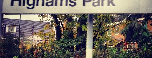 Highams Park Railway Station (HIP) is one of สถานที่ที่ Roger ถูกใจ.