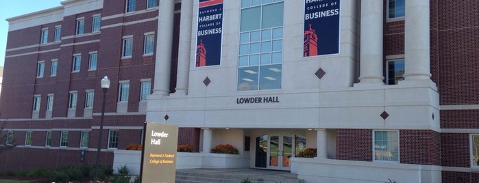 Lowder Business Building is one of Tempat yang Disukai Nancy.