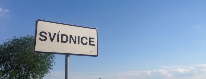 Svídnice is one of [S] Města, obce a vesnice ČR | Cities&towns CZ 3/3.