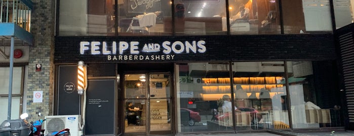 Felipe & Sons Barberdashery is one of Manila.