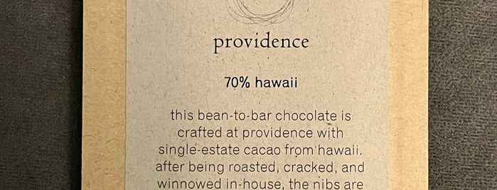 Providence is one of To Try.
