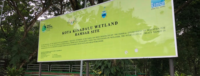 Kota Kinabalu Wetland Centre is one of KK.
