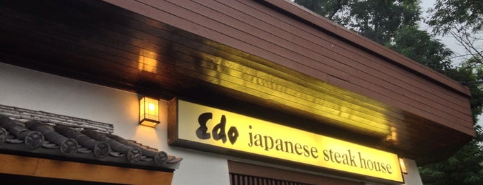 Edo's Japanese Steakhouse is one of Lieux qui ont plu à Kat.